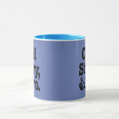 Mug Histoire fraîche Bro avec des pouces (Centre)