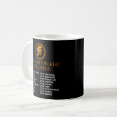 Mug Histoire Grecque Ancienne Alexandre Le Grand Monde (Devant gauche)