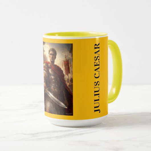 Mug histoire impériale de Jules César  (Devant droit)