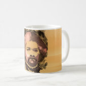 Mug Histoire noire Frederick Douglass Aquarelle or (Devant droit)