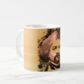 Mug Histoire noire Frederick Douglass Aquarelle or (Devant gauche)
