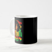 Mug Histoire noire Juneteenth est mon jour de l'indépe (Devant gauche)