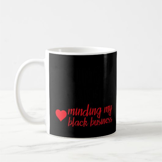 Mug Histoire Noire Simple Prise En Compte De Ma Cuisin (Gauche)