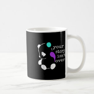 Mug Histoire pas fini - Semicolon Cadeau Prévention du