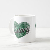 Mug Histoire Retro Coeur Blackboard Love (Devant gauche)