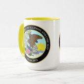 Mug Histoire vivante de l'Illinois et de la communauté (Devant gauche)