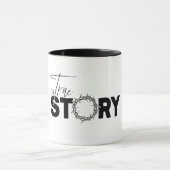 Mug Histoire vraie Croix chrétienne de Pâques (Centre)