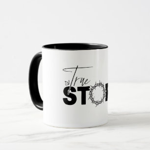 Mug Histoire vraie Croix chrétienne de Pâques