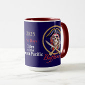 Mug Histoires de Buffaneers 2025 du Pacifique Sud (Devant droit)