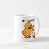 Mug Histoires de canard mignonnes - cadeau pour les fa (Devant droit)