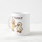 Mug Histoires de canard mignonnes - cadeau pour les fa (Devant gauche)