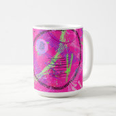 Mug Histoires d'enfance Art Abstrait (Devant droit)