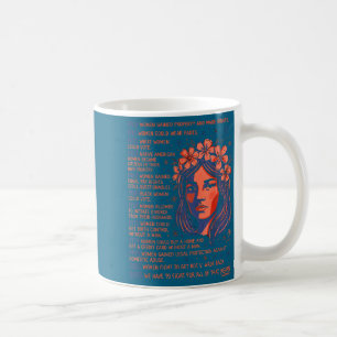 Mug Historique du calendrier des droits des femmes Man