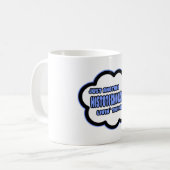 Mug Histotechnologue .. Vivre le rêve (Devant gauche)