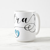 Mug Hitra Drapeau Coeur, Norvège (Devant droit)