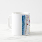 Mug hiver à Nubble LIghthouse dans le Maine (Devant gauche)