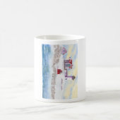 Mug hiver à Nubble LIghthouse dans le Maine (Centre)
