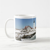Mug Hiver à Portland Head Light (Gauche)