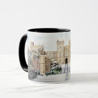 Hiver au château de Windsor