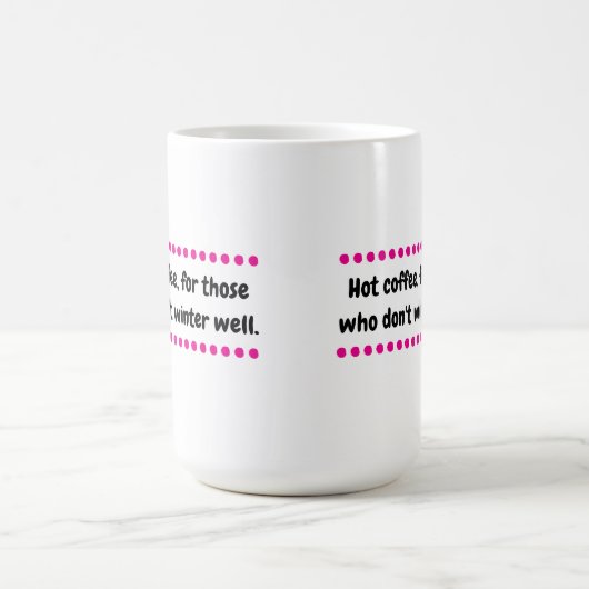 Mug hiver chaud (Centre)