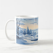 Mug Hiver Dans Le Monde De L'Imaginaire (Gauche)