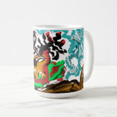 Mug Hiver des cerfs (Devant droit)