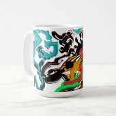 Mug Hiver des cerfs (Devant gauche)