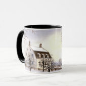 Mug Hiver en Nouvelle-Angleterre (Devant gauche)