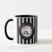 Mug Hiver en Nouvelle-Angleterre Noël Black Grey (Gauche)