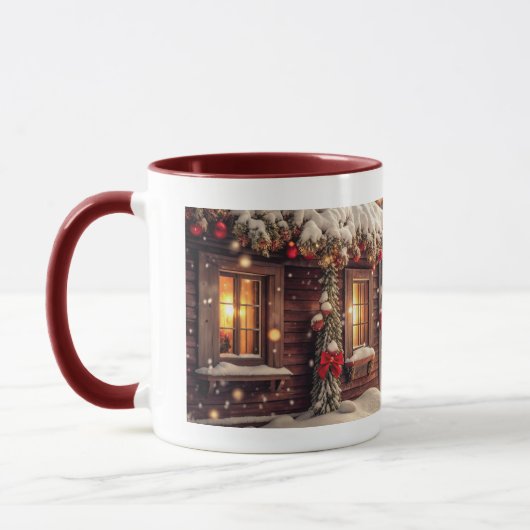 Mug hiver enneigé (Gauche)