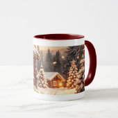Mug hiver enneigé (Devant droit)