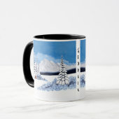 Mug Hiver Enneigé Lumineux (Devant gauche)
