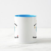 Mug Hiver Froid Mains Chaud Coeur, Cadeau de Noël (Centre)