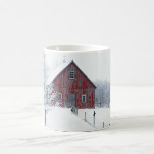 Mug Hiver Frost avec la grange