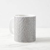 Mug Hiver gris confortable et personnalisé | Joyeux No (Devant gauche)