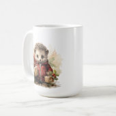 Mug Hiver Hérisson (Devant gauche)