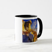 Mug Hiver le long de la rivière Missouri près de (Devant droit)