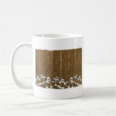 Mug Hiver Neige Snowman Paix Aimer Destinée (Gauche)