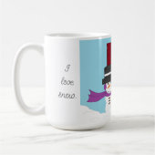 Mug Hiver neigeux (Gauche)