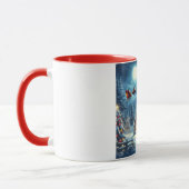 Mug Hiver/Père Noël/Noël/Neige (Gauche)