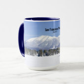 Mug Hiver Prairie San Francisco Peaks Flagstaff AZ (Devant gauche)