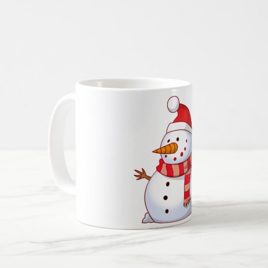 MUG HIVER SNOWMAN (Devant gauche)
