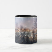 Mug Hiver Sunrise I Pastel Paysage naturel (Centre)