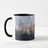 Mug Hiver Sunrise I Pastel Paysage naturel (Gauche)