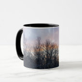 Mug Hiver Sunrise I Pastel Paysage naturel (Devant gauche)