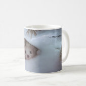 Mug Hiver - Weasel à queue courte (Devant droit)