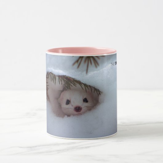 Mug Hiver - Weasel à queue courte (Centre)
