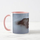 Mug Hiver - Weasel à queue courte (Gauche)