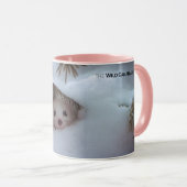 Mug Hiver - Weasel à queue courte (Devant droit)