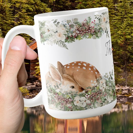 Mug Hivernal Bois Cerf Le Sauvage Un